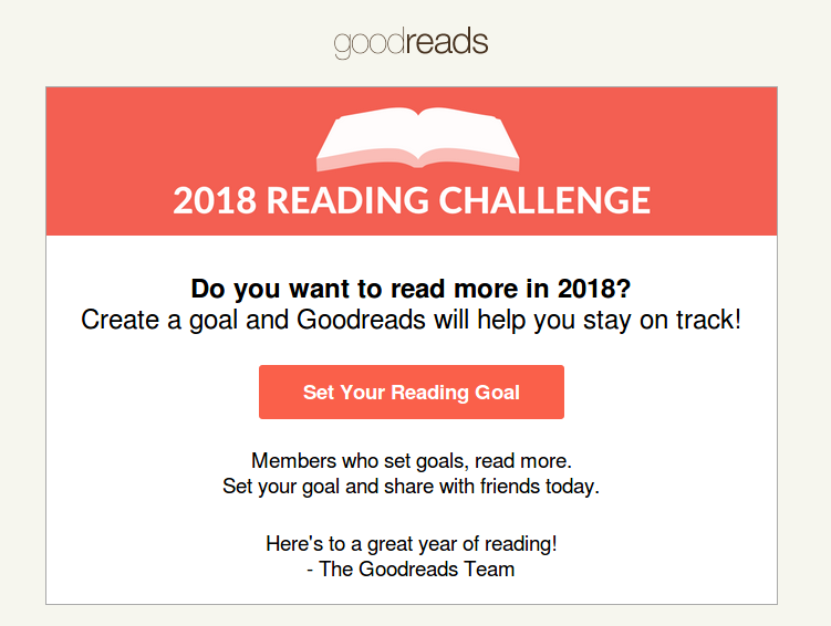 Goodreads Challenge