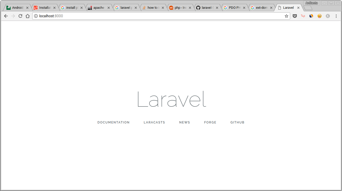 Masalah Saat Install Laravel